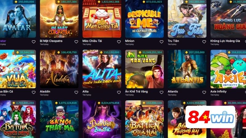 Các game nổ hũ hot hit tại nền tảng